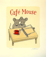 Jiří Slíva - Café Mouse - grafika - volný list